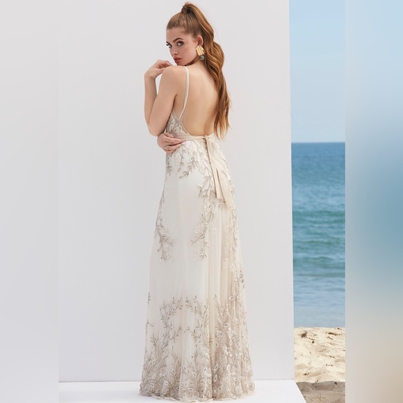 NWT Watters Kilton Essen Beaded Wedding Gown 6 - Picture 5 of 11